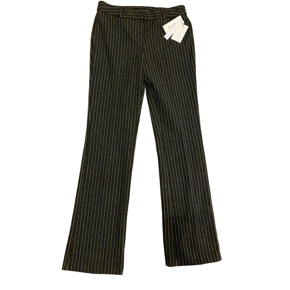 Nwt Amanda And Chelsea Ari Pinstripe Dress Pants Formal Wide Leg